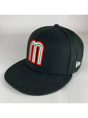 Mexico World Baseball Classic Black New Era 59Fifty Fitted Hat Mens 8